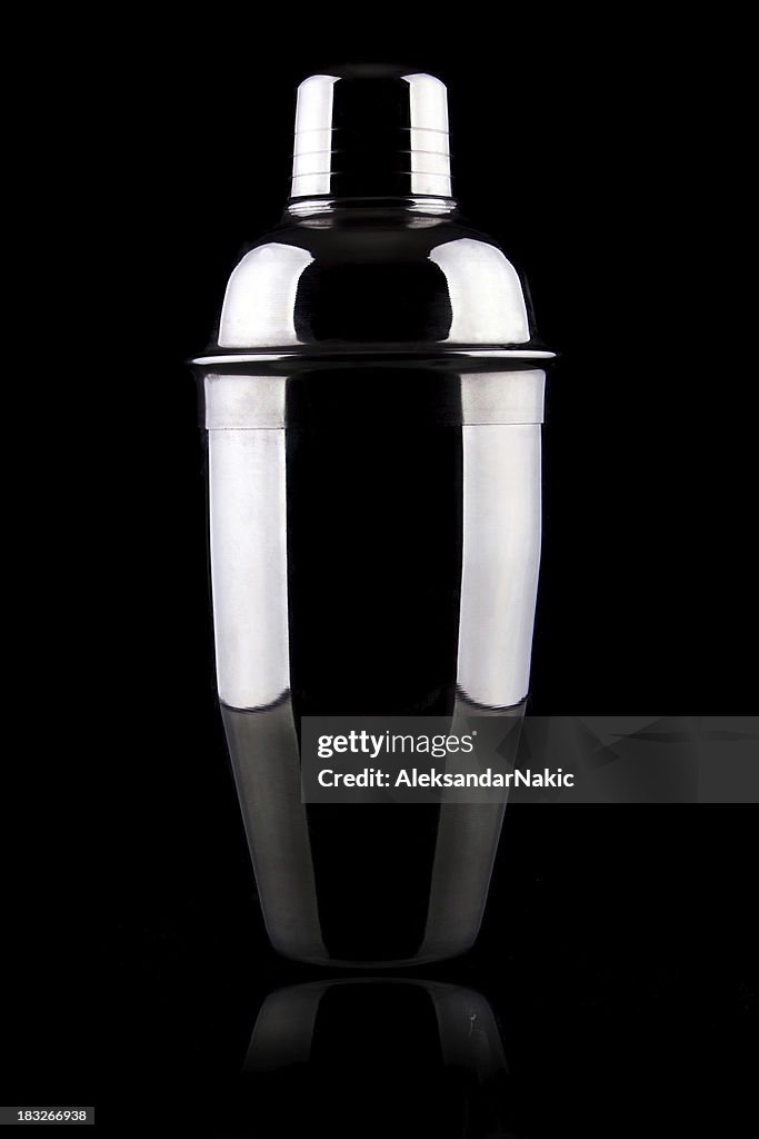 Elegant cocktail shaker