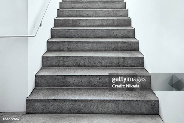 stairway - concrete stairs stock pictures, royalty-free photos & images