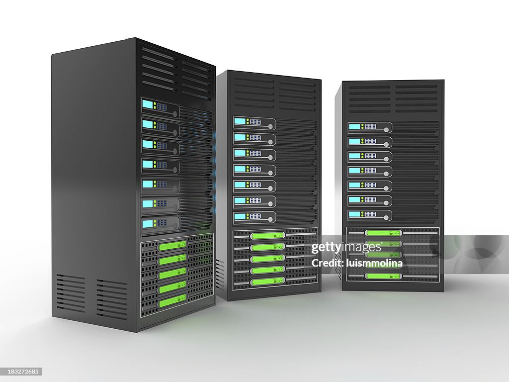 Rack de servidores de alto rendimiento