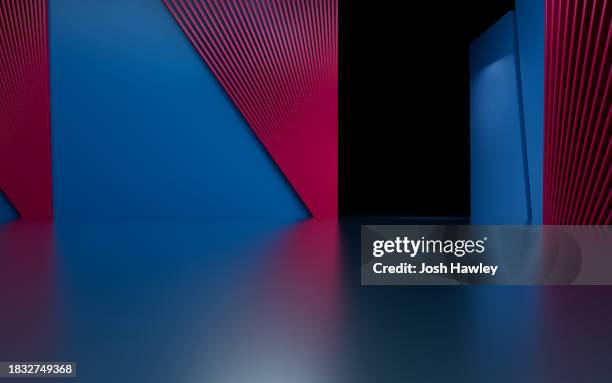 3d rendering architectural background - stage decoration stock pictures, royalty-free photos & images