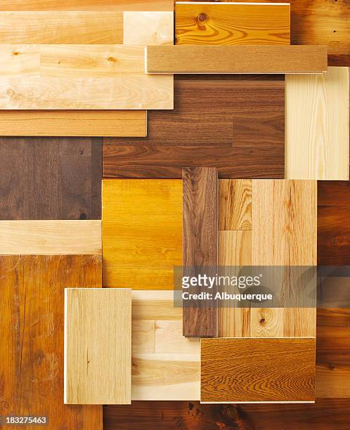 home decor-floor samples b - wood laminate flooring stockfoto's en -beelden