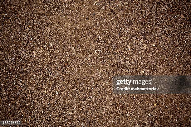 abstract background with playground sand texture - gravel stock pictures, royalty-free photos & images