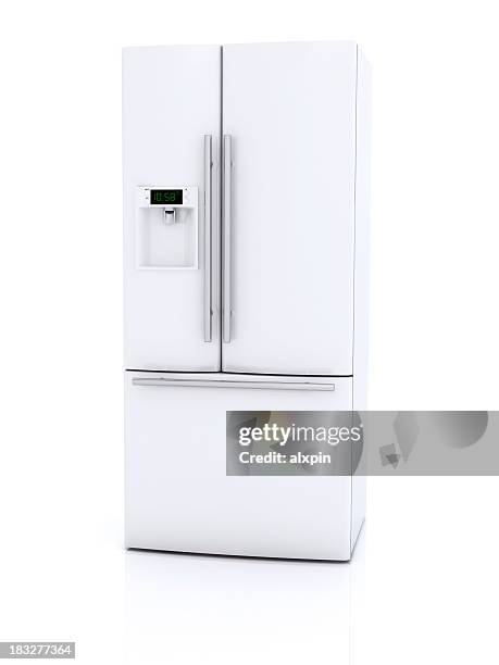 un réfrigérateur - réfrigérateur fermé photos et images de collection
