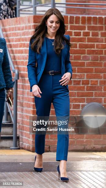 Catherine, Princess of Wales attends the opening of Evelina London's new children's day surgery unit on December 05, 2023 in London, England.