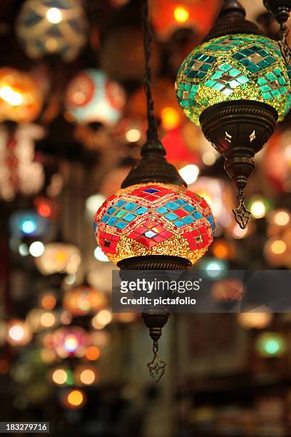 eastern lanterns - turkey middle east stock pictures, royalty-free photos & images
