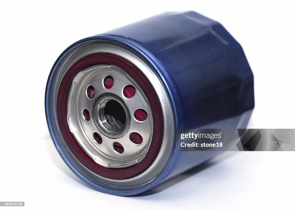 Oil filter isolated