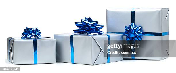 scatole regalo - confezione regalo foto e immagini stock