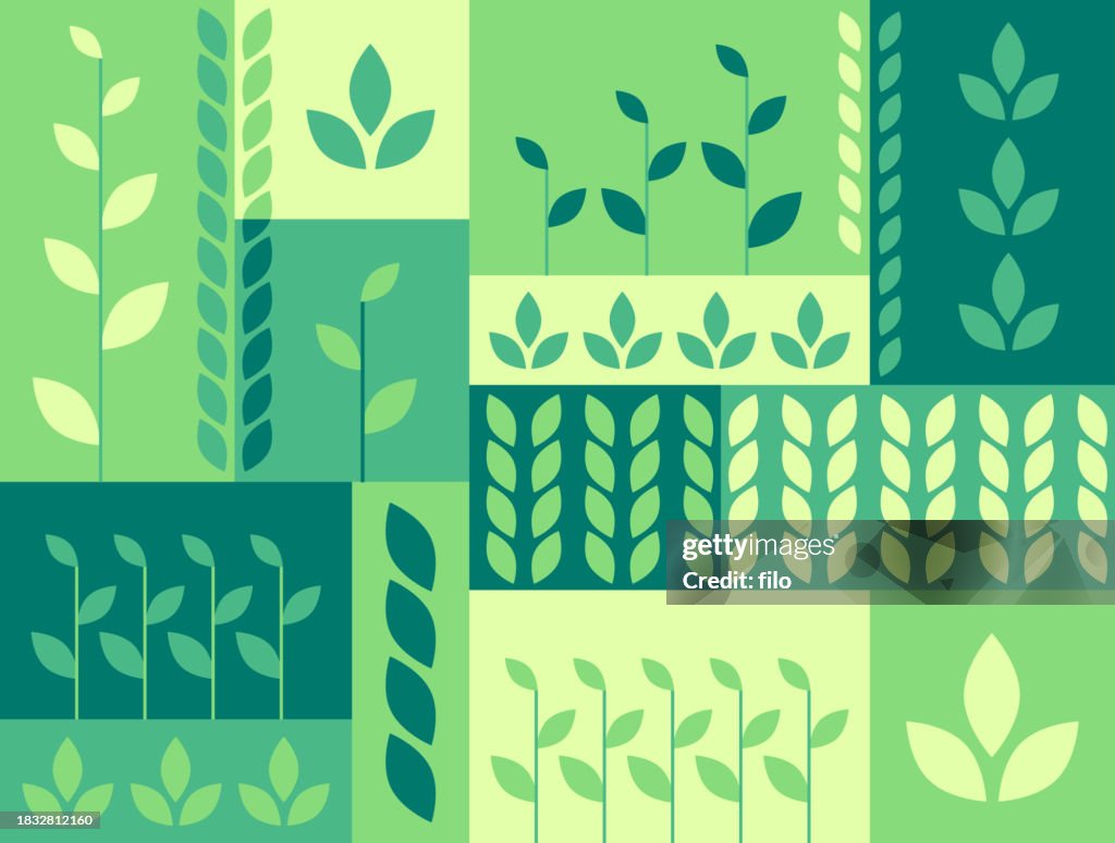 Spring Planting Graphics Spring Plant Growth Farming Agriculture Gardening Design High-Res ...