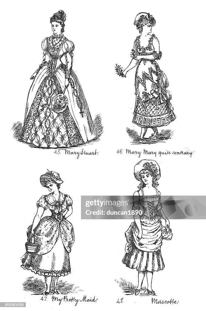 Victorian Fancy Dress Costumes