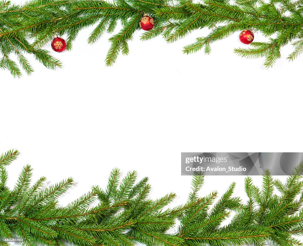 Christmas twig decoration