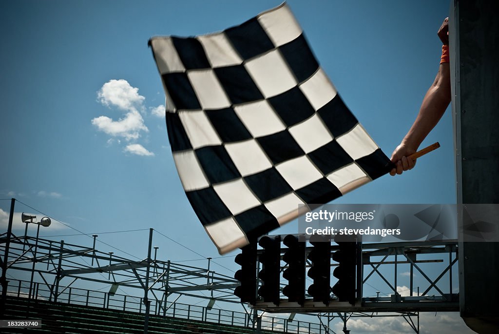 Waving Checkered Flag