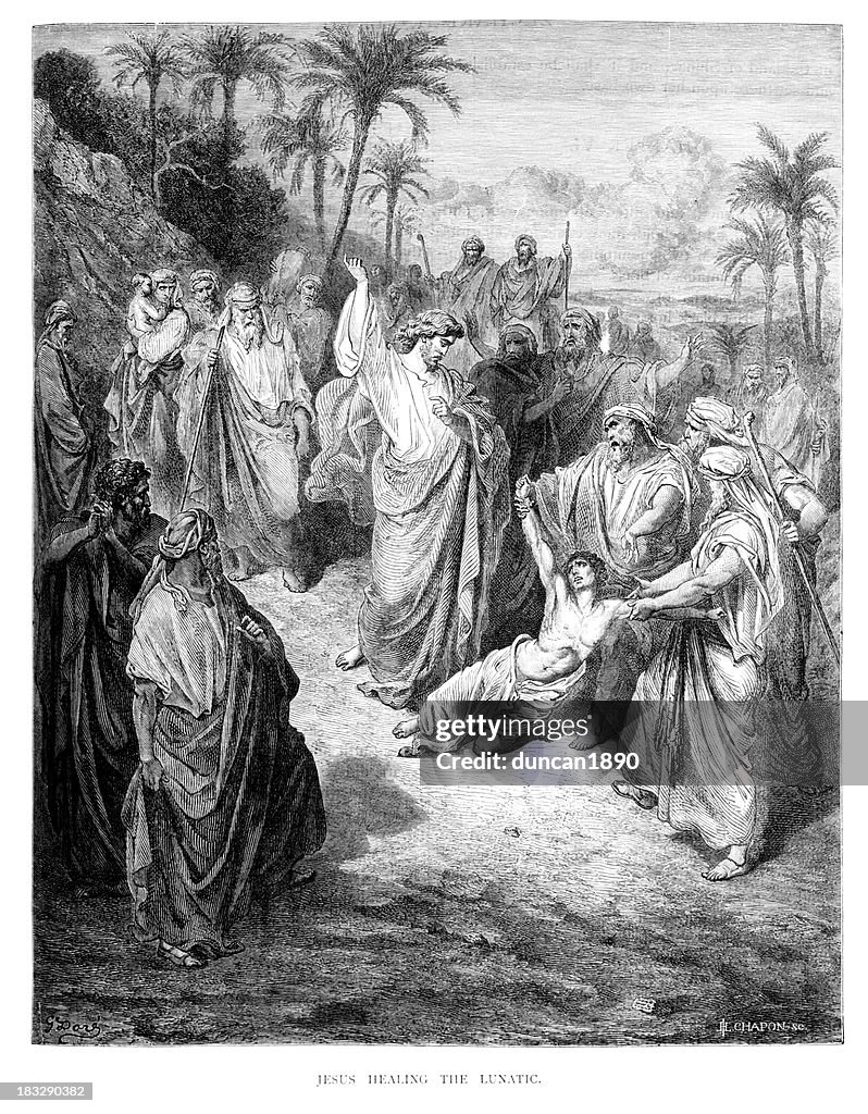 Jesus Healing the Lunatic