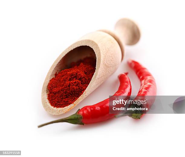 chili powder - cayenne powder stock pictures, royalty-free photos & images