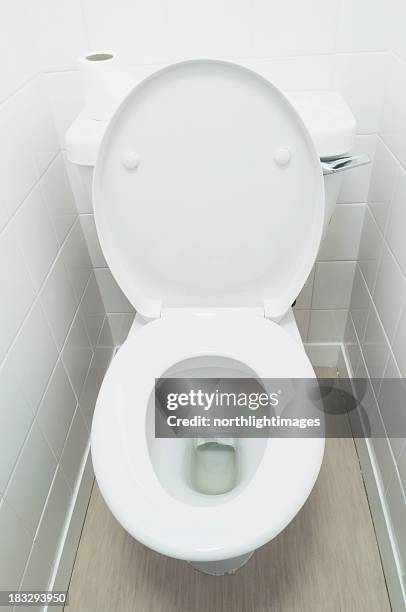 open toilet - toilet bowl stock pictures, royalty-free photos & images