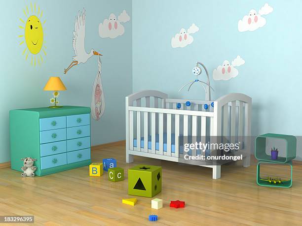 baby's - cuarto de jugar fotografías e imágenes de stock