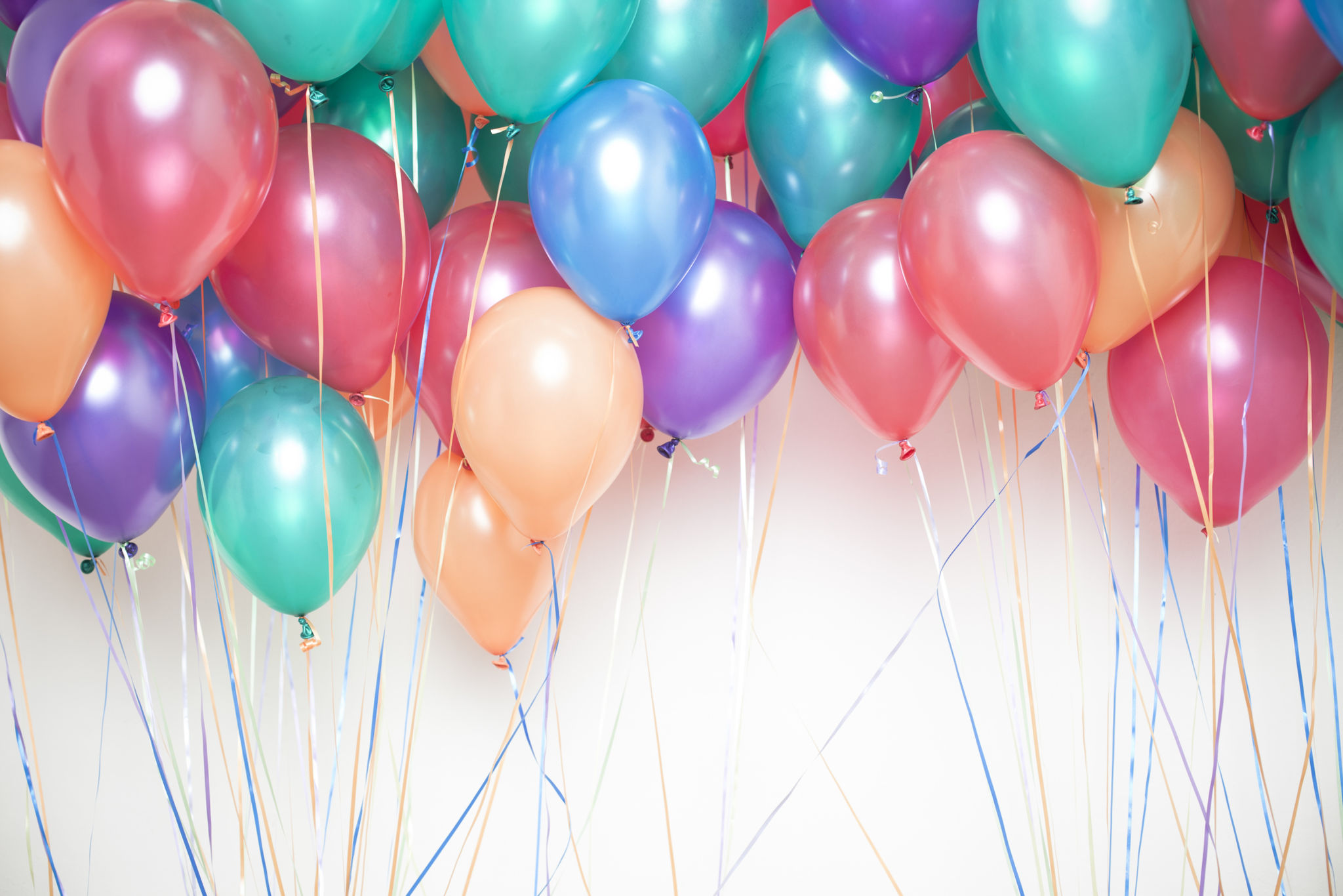 colorful balloon decorations