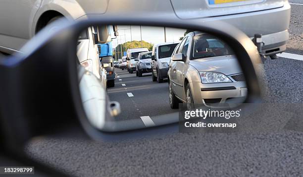 ingorgo stradale - freeway foto e immagini stock