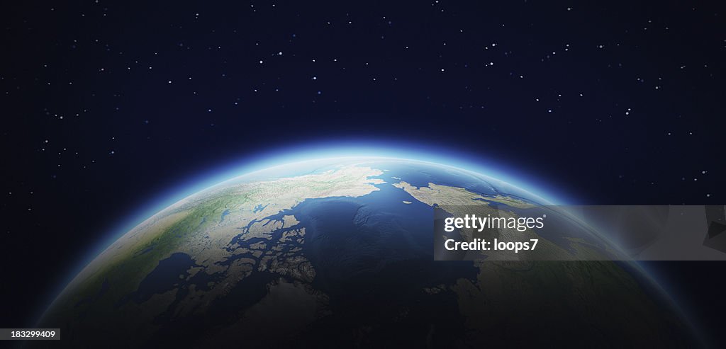 Earth in space