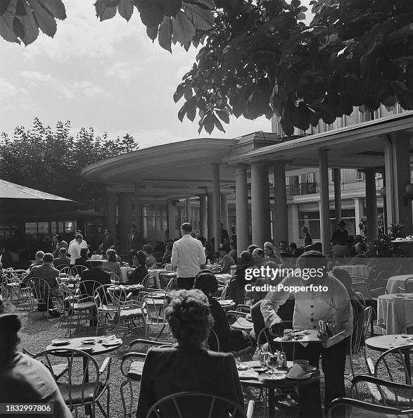 Restaurant Scene In Zurich, Switzerland