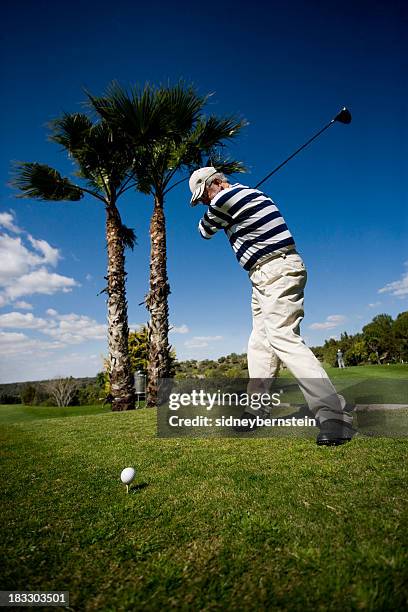 backswing - bad golf swing stock pictures, royalty-free photos & images