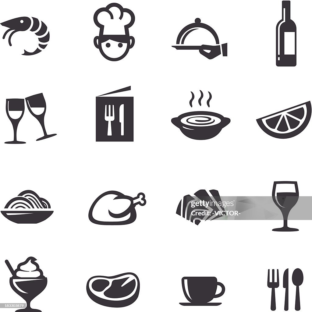Restaurant Icons - Acme Series