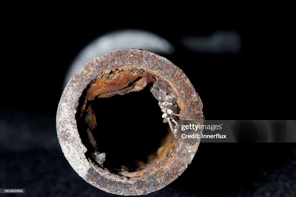 Rusty Galvinized Pipe