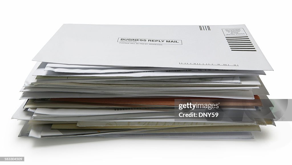 Stack Of Mail 3 High-Res Stock Photo - Getty Images