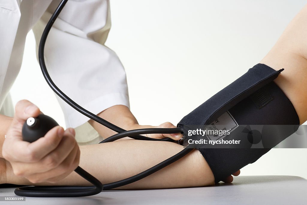 Blood pressure reading