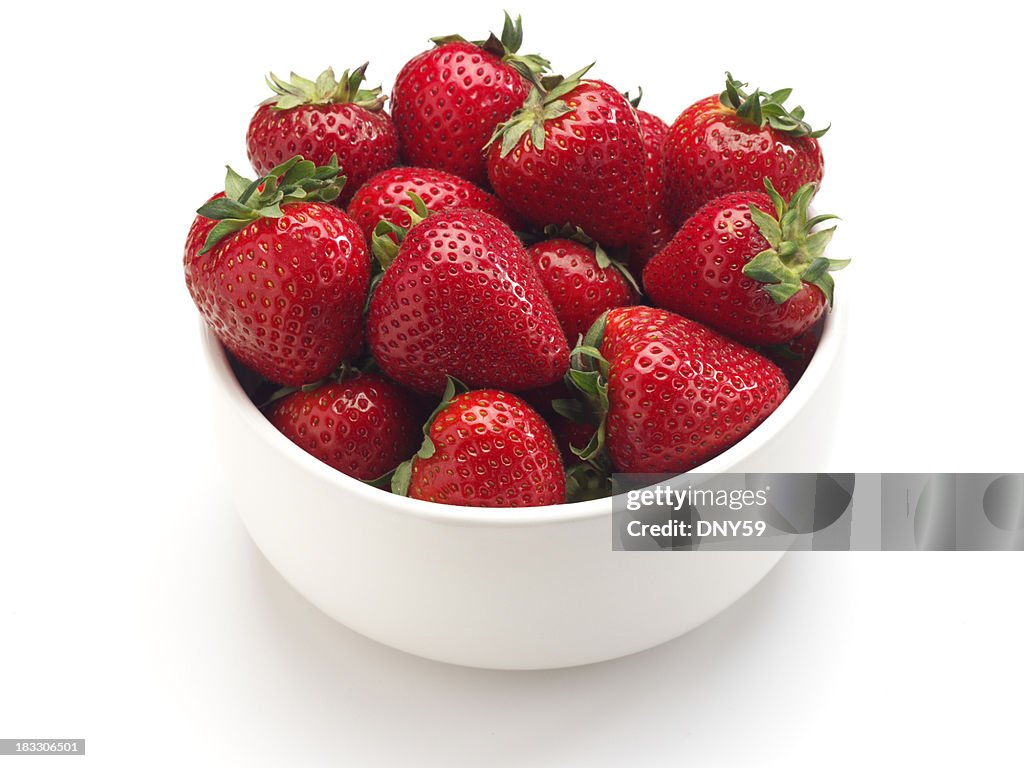 Tazón de fresas