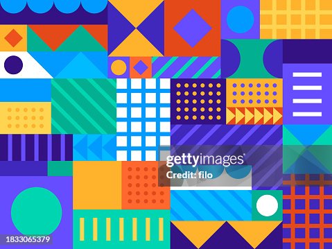 Modern Pattern Shapes Abstract Background Modern Pattern Shapes Abstract Background