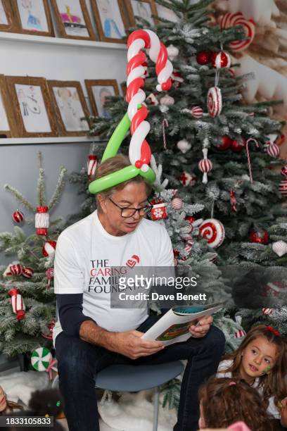 Richard Caring attends The Caring Family Foundation's "Food from the Heart" Campaign at Surrey Square Primary School with Bill's, The Ivy, Caprice...