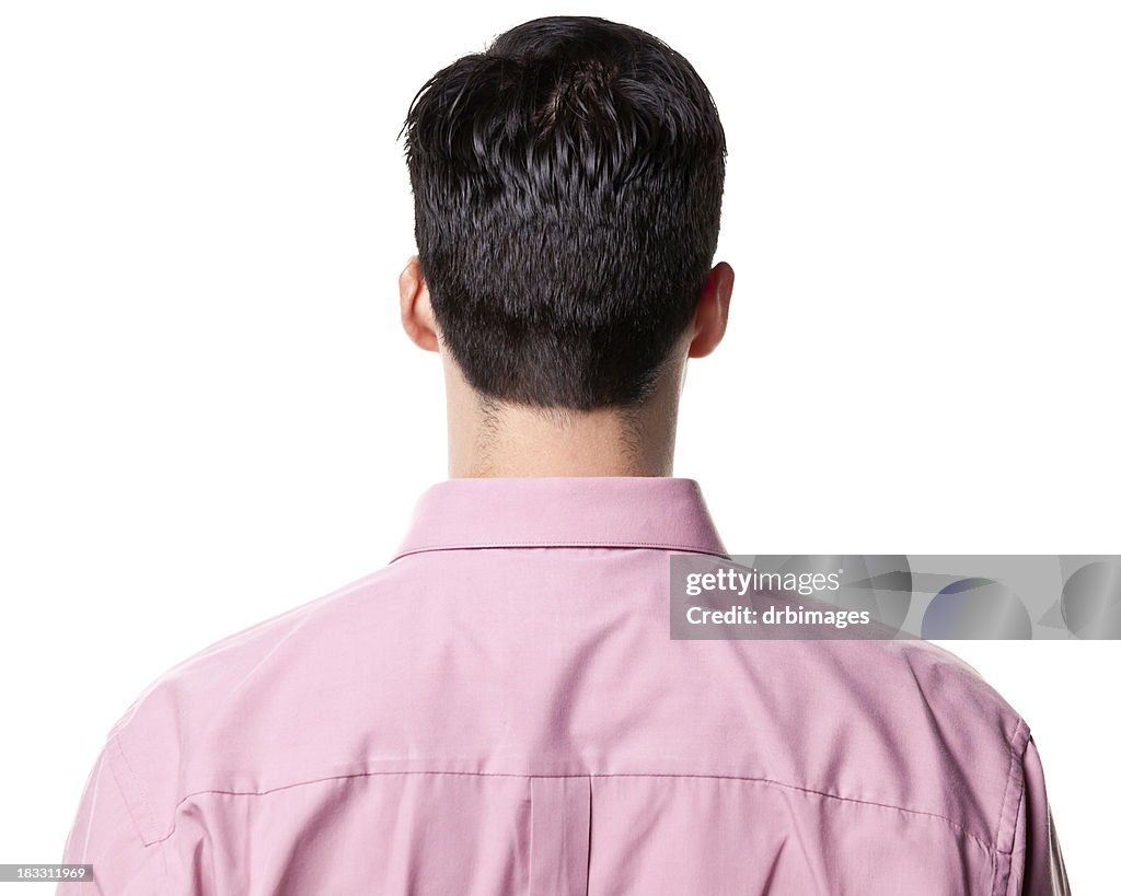 Rear View of Man