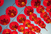 Red Asian Lanterns
