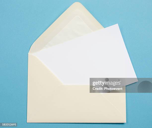 wedding invitation envelope for mailing to guests - kuvert bildbanksfoton och bilder