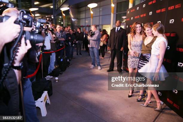 Lake Bell, Director/Producer Katie Aselton, Kate Bosworth at the LD Entertainment Special Screening of Black Rock, on Wednesday, May 2013 in Los...