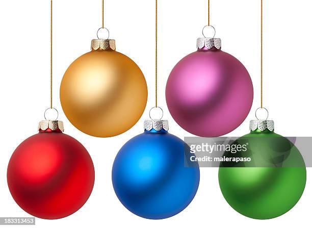 christmas balls - ornaments 個照片及圖片檔