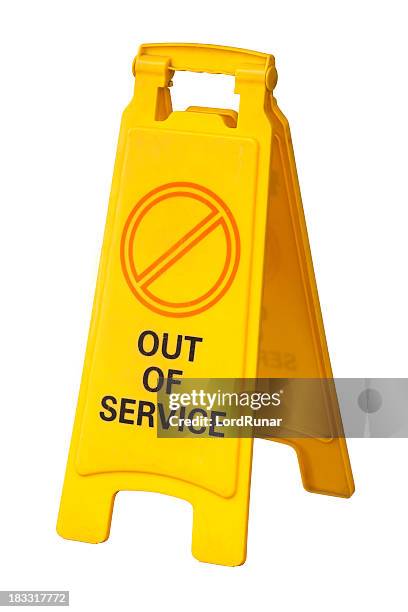 out of service sign - out of service stock pictures, royalty-free photos & images