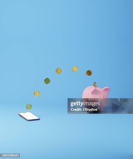 british pounds mobile banking concept - todas as unidades monetárias europeias imagens e fotografias de stock