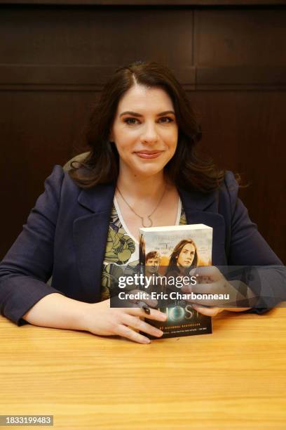 Author Stephenie Meyer at Cast of 'The Host' Book Signing and Fan Event held at The Grove, on Friday, March 2013 in Los Angeles.