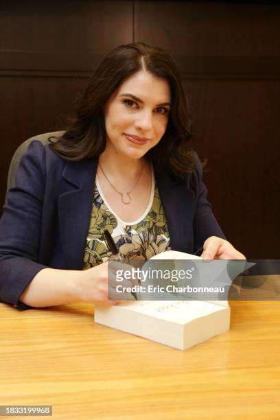 Author Stephenie Meyer at Cast of 'The Host' Book Signing and Fan Event held at The Grove, on Friday, March 2013 in Los Angeles.