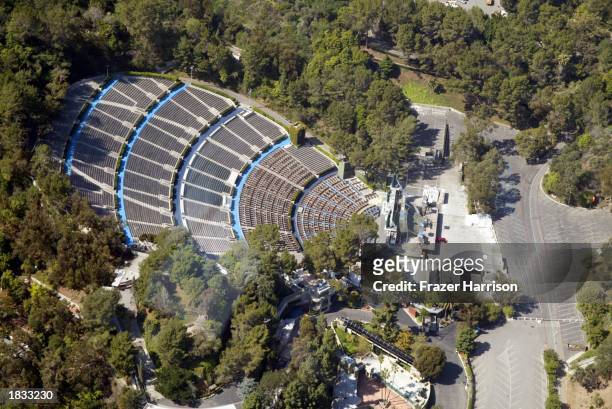 Hollywood Bowl is photographed March 6, 2003 in Los Angeles, California.