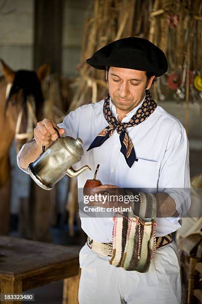 gaucho - gauchos stock-fotos und bilder