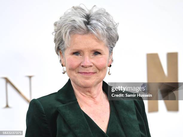 Imelda Staunton attends "The Crown" Finale Celebration at The Royal Festival Hall on December 05, 2023 in London, England.