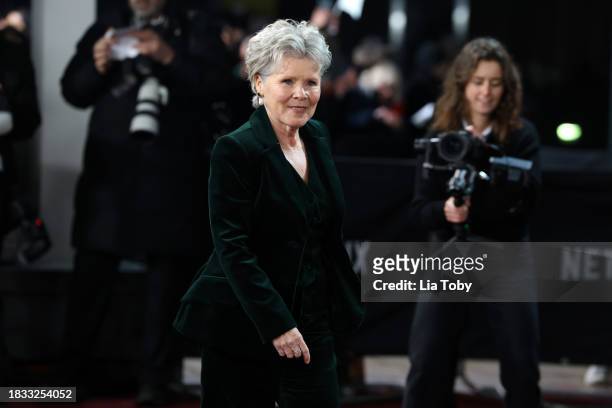 Imelda Staunton attends "The Crown" Finale Celebration at The Royal Festival Hall on December 05, 2023 in London, England.