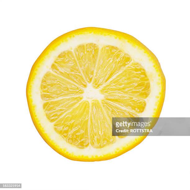 lemon slice - lemon slices stockfoto's en -beelden
