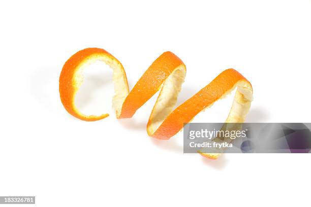 orange peel - citrus fruit stock-fotos und bilder