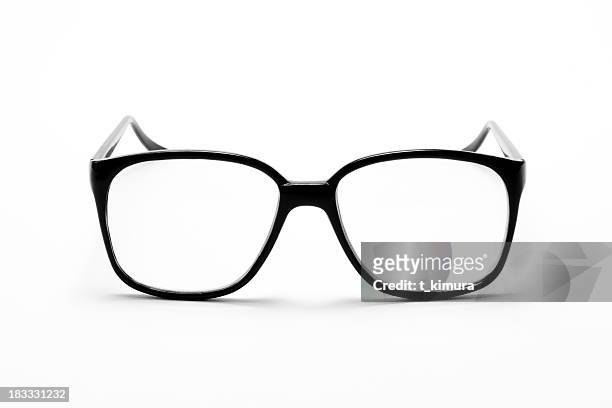 gläser - brille freisteller stock-fotos und bilder