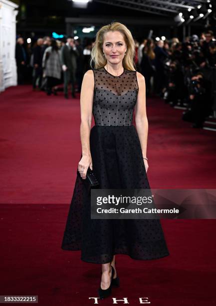 Gillian Anderson attends "The Crown" Finale Celebration at The Royal Festival Hall on December 05, 2023 in London, England.