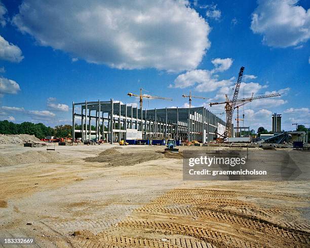 baustelle - bauingenieurwesen stock-fotos und bilder