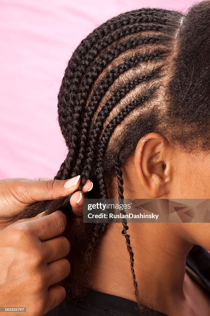 Weave African Braids High-Res Stock Photo - Getty Images